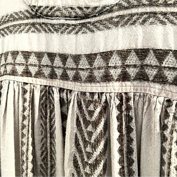 Devotion Twins Ella Midi Dress Small Flowy Anthropologie Stripe Boho Bohemian - Picture 8 of 10